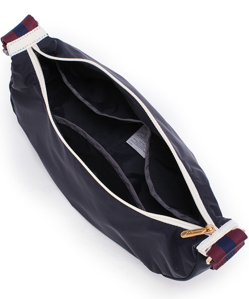 LeSportsac（レスポートサック）の「MED HAMMOCK ADJ BAG ディープシー/パープルネイビーウェビング（ショルダーバッグ・レディース・ブルー・FREE）」の8枚目の写真