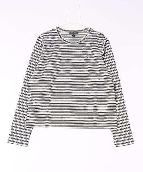 Eddie Bauer(エディーバウアー)の「エッセンシャル クルーTシャツ(Tシャツ/カットソー・レディース・ダークブラウン/ブラック/グレー/アイボリー・S/L/M/XL)」の2枚目の写真