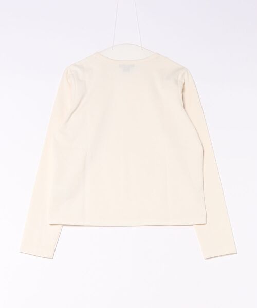 Eddie Bauer(エディーバウアー)の「エッセンシャル クルーTシャツ(Tシャツ/カットソー・レディース・ダークブラウン/ブラック/グレー/アイボリー・S/L/M/XL)」の5枚目の写真