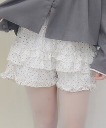 【umm.】フリルショートパンツ