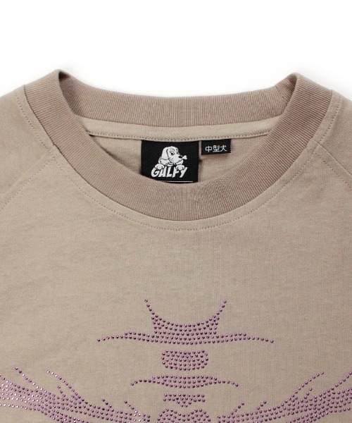 GALFY(ガルフィー)の「GALFY/ガルフィー/ピカピカ族ロンTee(Tシャツ/カットソー・メンズ・ホワイト/ブラック/グレイッシュベージュ・XL/L/M)」の7枚目の写真