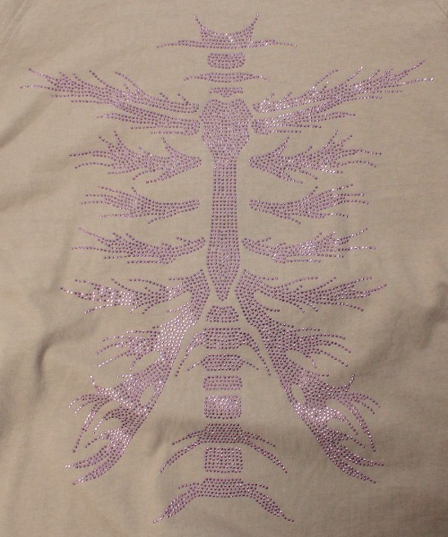 GALFY(ガルフィー)の「GALFY/ガルフィー/ピカピカ族ロンTee(Tシャツ/カットソー・メンズ・ホワイト/ブラック/グレイッシュベージュ・XL/L/M)」の8枚目の写真