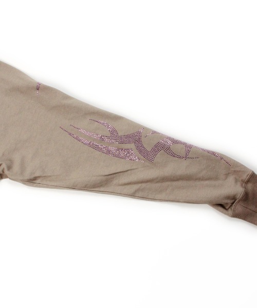 GALFY(ガルフィー)の「GALFY/ガルフィー/ピカピカ族ロンTee(Tシャツ/カットソー・メンズ・ホワイト/ブラック/グレイッシュベージュ・XL/L/M)」の10枚目の写真