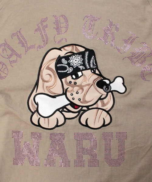 GALFY(ガルフィー)の「GALFY/ガルフィー/ピカピカ族ロンTee(Tシャツ/カットソー・メンズ・ホワイト/ブラック/グレイッシュベージュ・XL/L/M)」の11枚目の写真