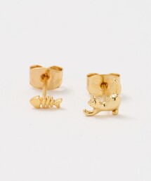 <GIRLS CREW>Tiny Cat ピアス< Select by EMMEL REFINES >
