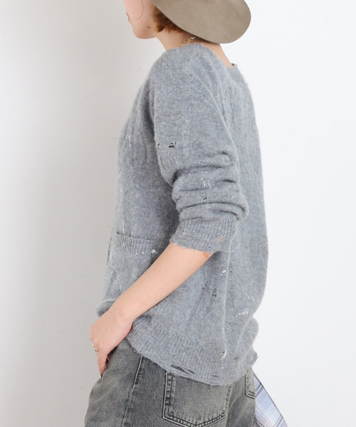 R13(アールサーティーン)の「【R13/アールサーティーン】BOY CARDIGAN(カーディガン/ボレロ・レディース・チャコールグレー・FREE)」の16枚目の写真