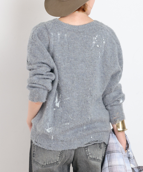 R13(アールサーティーン)の「【R13/アールサーティーン】BOY CARDIGAN(カーディガン/ボレロ・レディース・チャコールグレー・FREE)」の17枚目の写真