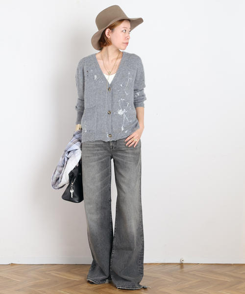 R13(アールサーティーン)の「【R13/アールサーティーン】BOY CARDIGAN(カーディガン/ボレロ・レディース・チャコールグレー・FREE)」の18枚目の写真