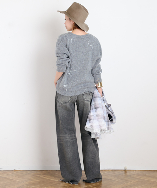 R13(アールサーティーン)の「【R13/アールサーティーン】BOY CARDIGAN(カーディガン/ボレロ・レディース・チャコールグレー・FREE)」の20枚目の写真