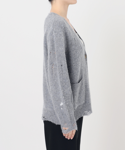 R13(アールサーティーン)の「【R13/アールサーティーン】BOY CARDIGAN(カーディガン/ボレロ・レディース・チャコールグレー・FREE)」の10枚目の写真