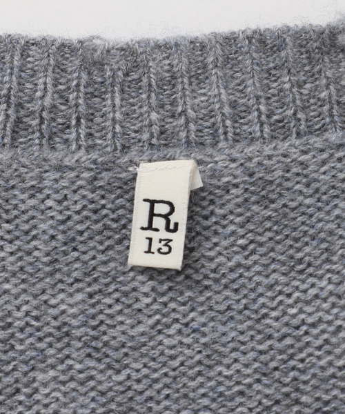 R13(アールサーティーン)の「【R13/アールサーティーン】BOY CARDIGAN(カーディガン/ボレロ・レディース・チャコールグレー・FREE)」の14枚目の写真