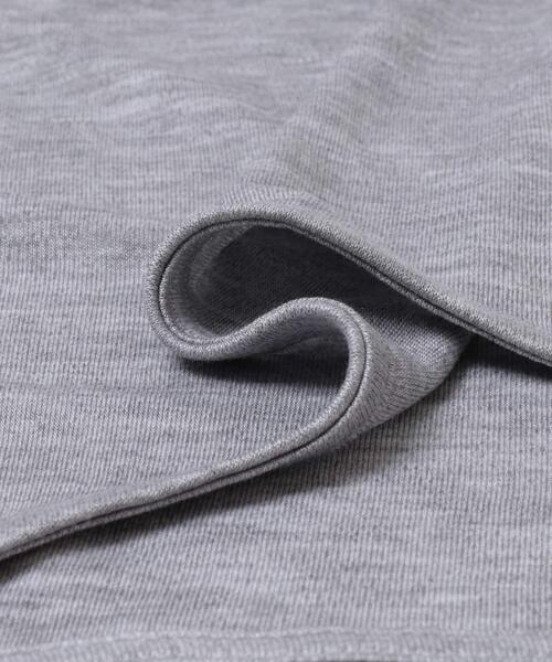 SENSE OF PLACE by URBAN RESEARCH(センスオブプレイスバイアーバンリサーチ)の「保湿レースヘムレイヤードカットソー(Tシャツ/カットソー・レディース・オフホワイト/グレー/ブラック・ONE)」の19枚目の写真