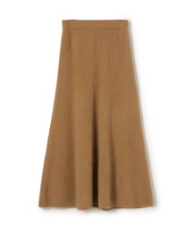 【WEB先行予約】フォックスカシミヤ Aラインニットスカート