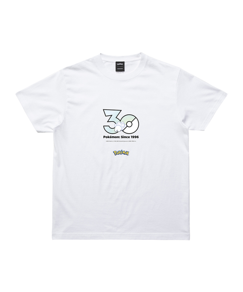 ZOZOSPOT(ゾゾスポット)の「Pokemon 30th Anniversary 1025 T-shirt 「ユキハミ」(Tシャツ/カットソー・レディース・ホワイト・160cm/150cm/140cm/130cm/120cm/110cm/100cm/XXX-LARGE/XX-LARGE/X-LARGE/LARGE/MEDIUM/SMALL)」の1枚目の写真