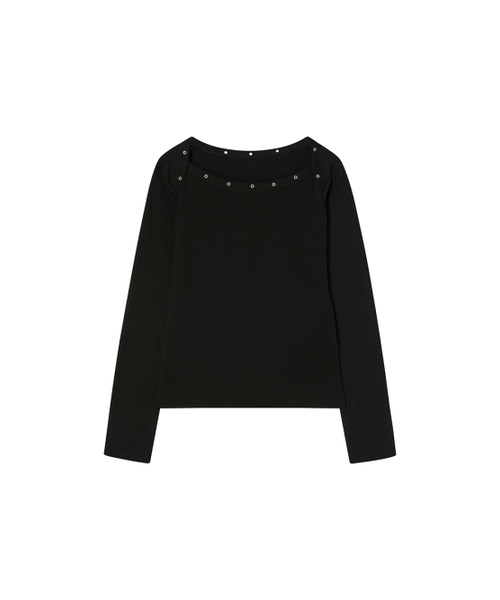 NYXX（エヌワイエックスエックス）の「BOLERO L/S BLACK（Tシャツ/カットソー・レディース・その他・FREE）」の2枚目の写真
