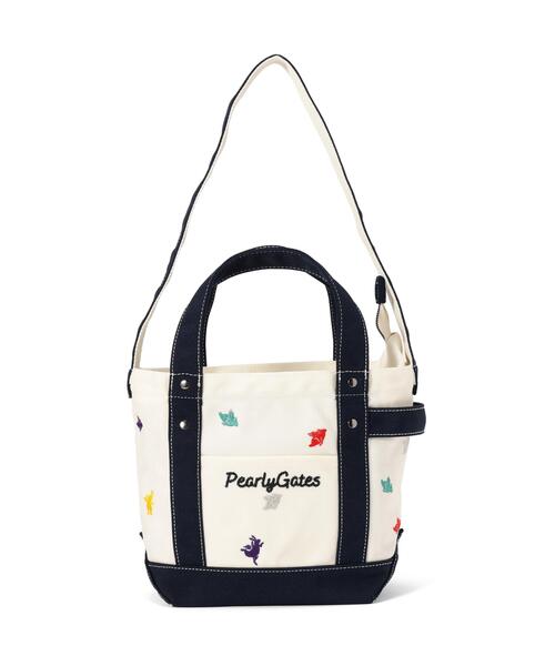 PEARLY GATES ミニトートバッグ PEARLY GATES（パーリーゲイツ）の「【PEARLY GATES】リス柄ミニトート