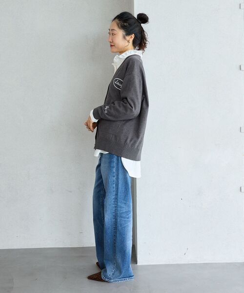 le.coeur blanc(ルクールブラン)の「Healthy denim Aqua(デニムパンツ・レディース・ネイビー/ブルー・38/36)」の17枚目の写真