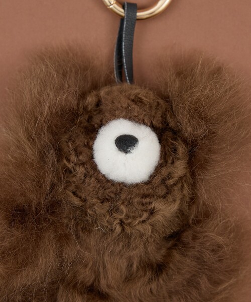 collex（コレックス）の「COSY Small Bear AlpacaKeyrinｇ（トートバッグ・レディース・ベージュ/ダークブラウン/ライトグレー・フリー）」の12枚目の写真
