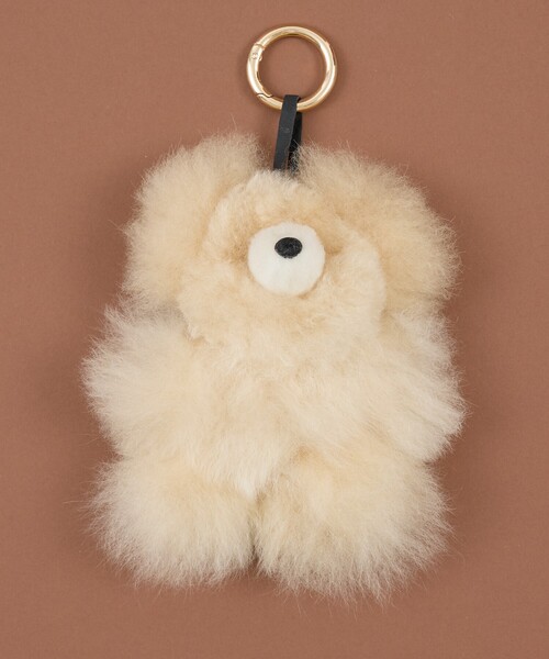 collex（コレックス）の「COSY Small Bear AlpacaKeyrinｇ（トートバッグ・レディース・ベージュ/ダークブラウン/ライトグレー・フリー）」の13枚目の写真