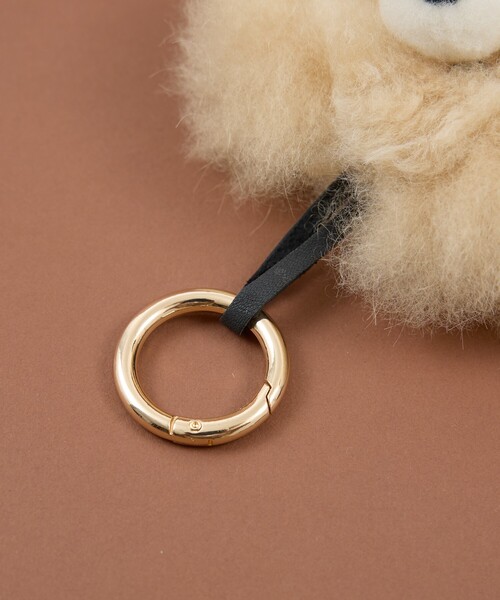 collex（コレックス）の「COSY Small Bear AlpacaKeyrinｇ（トートバッグ・レディース・ベージュ/ダークブラウン/ライトグレー・フリー）」の15枚目の写真