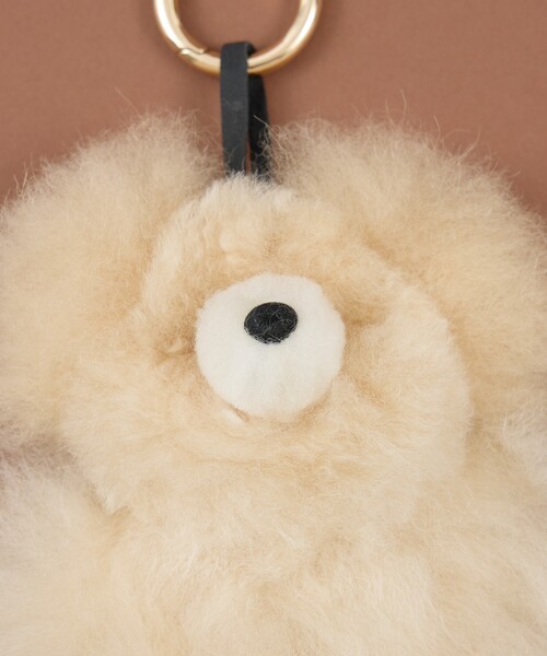 collex（コレックス）の「COSY Small Bear AlpacaKeyrinｇ（トートバッグ・レディース・ベージュ/ダークブラウン/ライトグレー・フリー）」の16枚目の写真