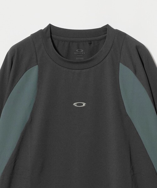 OAKLEY＞ SYNC クルーネック ロングスリーブ（Tシャツ/カットソー