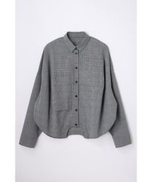 ENFOLD（エンフォルド）の「SYMMETRY CROPPED SHIRT（Tシャツ/カットソー・レディース）」