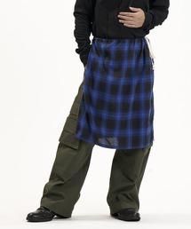 NO ID.（ノーアイディ）の「【NO ID.】Panel Wrap Skirt / パネル ラップ スカート（スカート）」