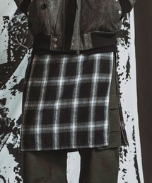 NO ID.（ノーアイディ）の「【NO ID.】Panel Wrap Skirt / パネル ラップ スカート（スカート）」
