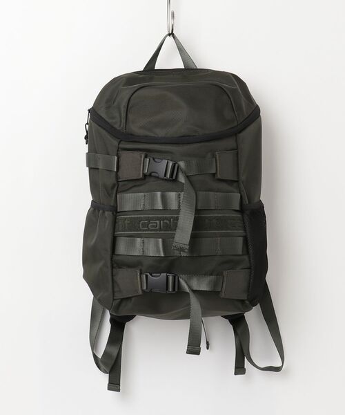 Carhartt WIP(カーハートダブリューアイピー)の「Prescott Backpack(バックパック/リュック・メンズ・グリーン系その他3/ブラック・FREE)」の2枚目の写真