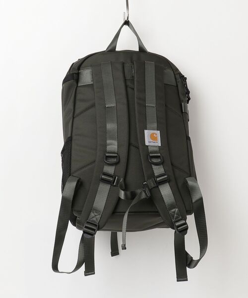 Carhartt WIP(カーハートダブリューアイピー)の「Prescott Backpack(バックパック/リュック・メンズ・グリーン系その他3/ブラック・FREE)」の6枚目の写真