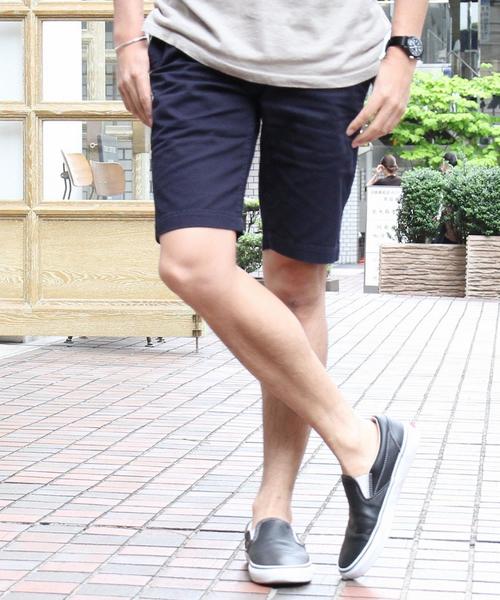 coen（コーエン）の「カリフォルニアチノショーツ（チノパンツ・メンズ・ベージュ/オリーブ/ホワイト/ネイビー・X-LARGE/X-SMALL/SMALL/MEDIUM/LARGE）」の4枚目の写真