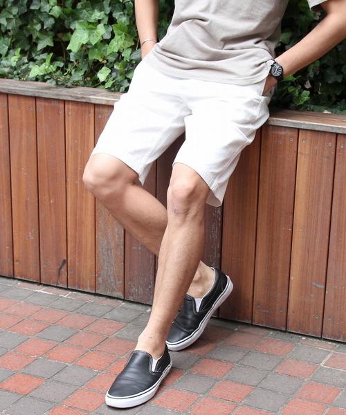 coen（コーエン）の「カリフォルニアチノショーツ（チノパンツ・メンズ・ベージュ/オリーブ/ホワイト/ネイビー・X-LARGE/X-SMALL/SMALL/MEDIUM/LARGE）」の2枚目の写真