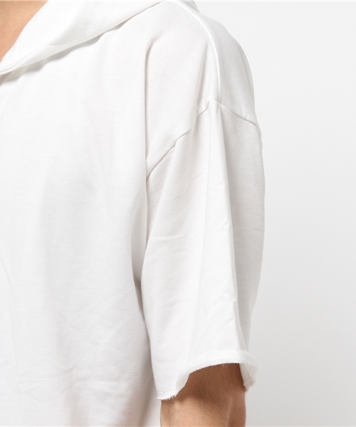 VENCEEXCHANGE（ヴァンスエクスチェンジ）の「ミニ裏毛ロゴプリント BIGパーカー（パーカー・メンズ・ブラック/オフホワイト/グレー・LARGE/MEDIUM）」の12枚目の写真