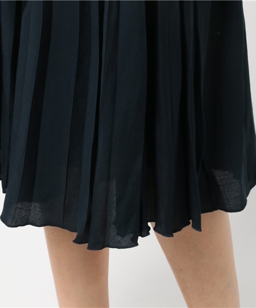 LBC（エルビーシー）の「プリーツスカート （スカート・レディース・ライトグレー/ダークネイビー/ブラウン・LARGE/MEDIUM）」の7枚目の写真