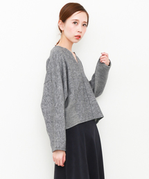 KBF | KBF サイドリブドルマンプルオーバー(ニット/セーター)