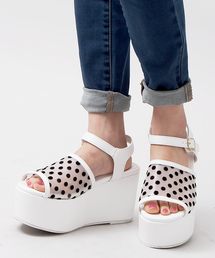 WEGO | WEGO/ドットシースルーサンダル(サンダル)