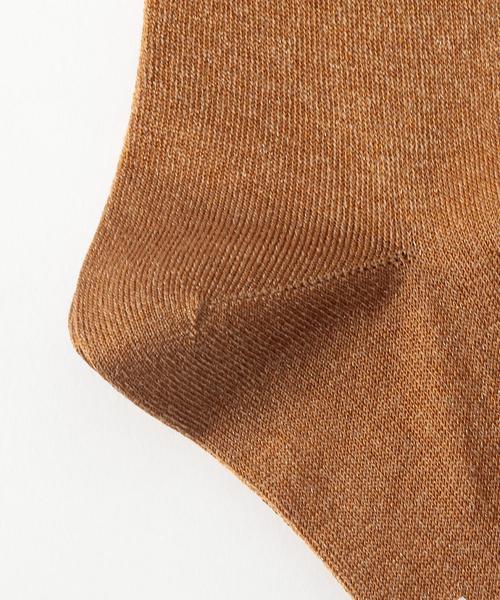 BEAUTY&YOUTH UNITED ARROWS（ビューティーアンドユースユナイテッドアローズ）の「BY グリッターソックス ◆（ソックス/靴下・レディース・ホワイト/ブラック/ブラウン/ゴールド/シルバー・FREE）」の7枚目の写真