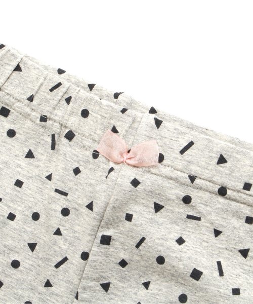 apres les cours（アプレレクール）の「2柄ペチパン ショート丈（その他パンツ・キッズ・グレー/ネイビー/サーモンピンク/オフホワイト・100/120/80/90/110/130）」の9枚目の写真