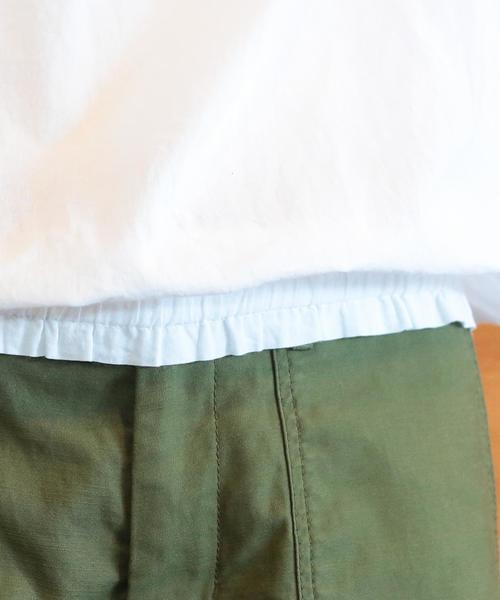 coen（コーエン）の「【『リンネル』2017/6月号掲載・Market】シャーリングレースブラウス（シャツ/ブラウス・レディース・ホワイト/ブラック・FREE）」の16枚目の写真