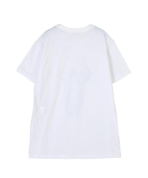 にゃー（ニャー）の「S らふにゃー Ｔ（Tシャツ/カットソー・メンズ・ホワイト/グレー・03）」の3枚目の写真