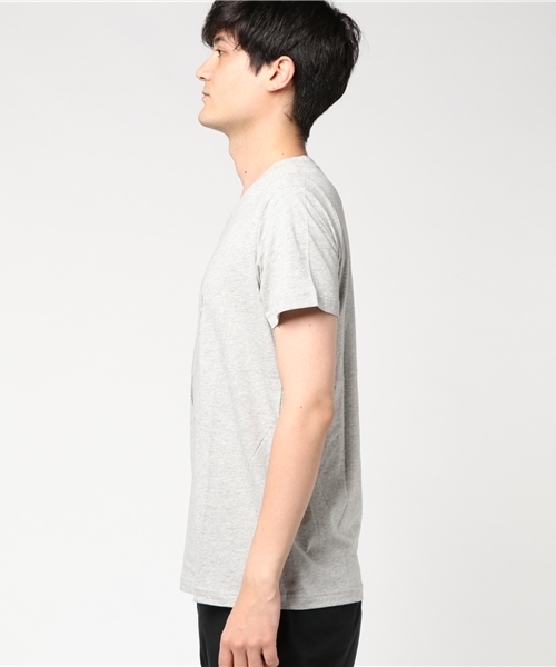 にゃー（ニャー）の「S らふにゃー Ｔ（Tシャツ/カットソー・メンズ・ホワイト/グレー・03）」の5枚目の写真