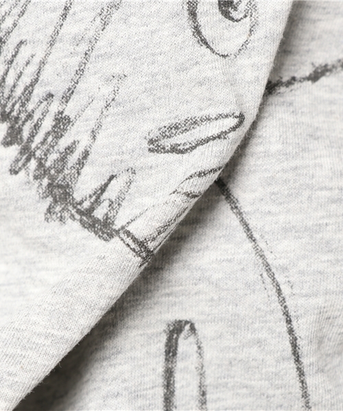 にゃー（ニャー）の「S らふにゃー Ｔ（Tシャツ/カットソー・メンズ・ホワイト/グレー・03）」の10枚目の写真