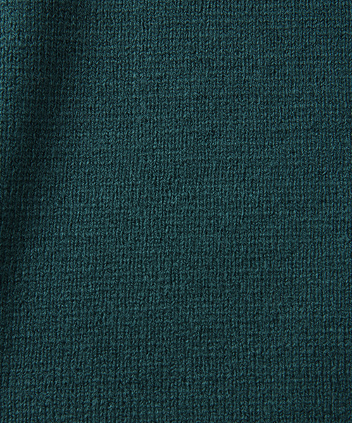 Honeys（ハニーズ）の「ハーフミラノリブ生地を使ったロングカーディガン（カーディガン/ボレロ・レディース・グリーン/杢グレー/ピンク/アイボリー/ブラック・L/M）」の14枚目の写真