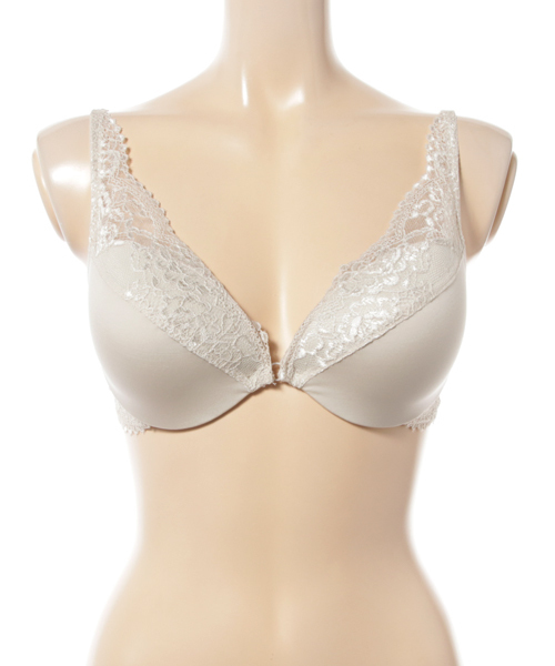 ANNEBRA（アンブラ）の「Alive 3/4カップデコルテレースブラジャー（ブラジャー・レディース・ベージュ/バイオレット・B75/C75/D70/D80/E75/F70/B70/G70/C70/C80/D75/E70/E80/F75）」の10枚目の写真