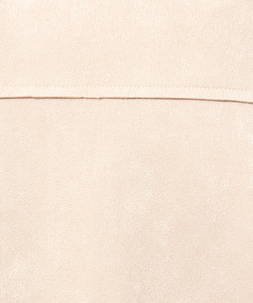 laboratory work（ラボラトリーワーク）の「ダブルフェイスフェイクスエードライダース（ブルゾン・レディース・ピンク/ライトグレー/サックスブルー・MEDIUM）」の4枚目の写真