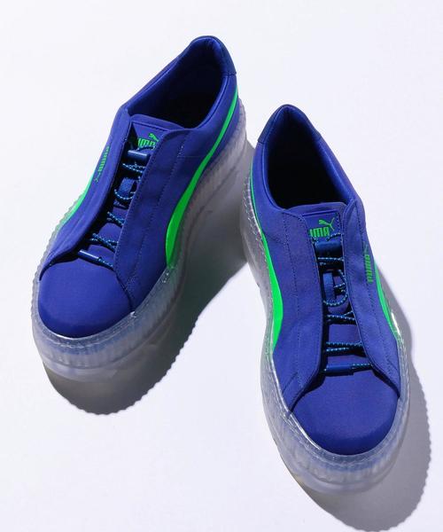 FENTY PUMA by Rihanna（フェンティプーマバイリアーナ）の「＜FENTY PUMA by Rihanna＞ C/CREEPER SURF/クリーパー（スニーカー・メンズ・ブラック/ロイヤルブルー・27cm/26cm/28cm）」の2枚目の写真