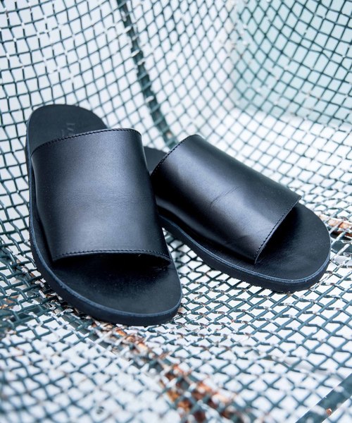 PADRONE（パドローネ）の「【PADRONE】ビブラムソール ミュールサンダル/PU5359-3204-18B BLASCO（サンダル・メンズ・ブラック/ダークブラウン・40/42）」の7枚目の写真