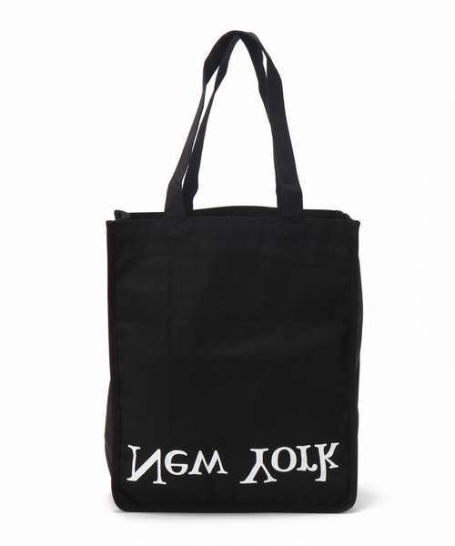 FRAMeWORK（フレームワーク）の「ASSEMBLY NEW YORK キャンバスロゴトート◆（トートバッグ・レディース・ブラック/アイボリー・FREE）」の12枚目の写真
