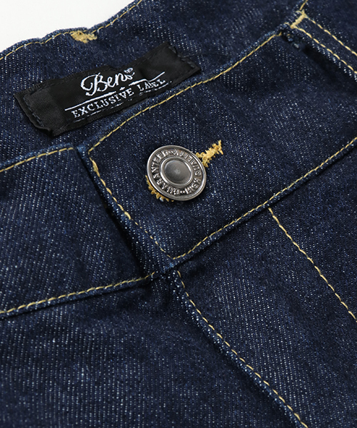 VENCEEXCHANGE(ヴァンスエクスチェンジ)の「WEB限定 10ozデニム バギーワイドパンツ(その他パンツ・メンズ・ワンウォッシュ/ブラック/ブルー系その他/ブルー・MEDIUM/LARGE/M/L)」の19枚目の写真